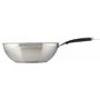 Amazon Basics Wok 28 cm, Noir
