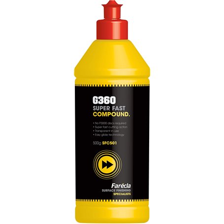 Farecla G360 Super Fast Pâte Abrasive à Polir pour Voiture - Entretien
