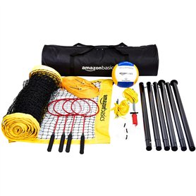 Amazon Basics Set de volley-ball et de badminton