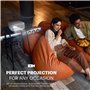 KODAK FLIK X10 Full HD Projecteur multimédia | Mini système de cinéma Maison Compact Portable avec télécommande, Projection vidé