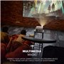 KODAK FLIK X10 Full HD Kit de projecteur multimédia | Mini système de cinéma Maison Portable Compact 1080p avec écran de Project