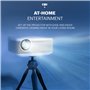 KODAK FLIK X10 Full HD Kit de projecteur multimédia | Mini système de cinéma Maison Portable Compact 1080p avec écran de Project
