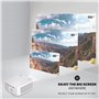 KODAK FLIK X10 Full HD Kit de projecteur multimédia | Mini système de cinéma Maison Portable Compact 1080p avec écran de Project