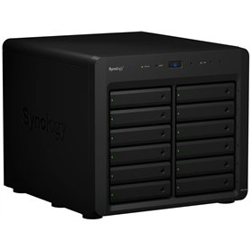Synology Unité d'extension 12 Baies DX1215II (sans Disque) Noir