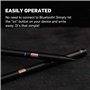 adonit Note2 Stylet pour iPad Ecriture Précise avec IP65 Rejet Paume Temps de Veille Extra Long Noir AND2