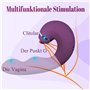 Vibromasseurs Feminin à Distance, 3 IN 1 Sex Toýs Femme En Silicone Gode Vibromasseur Vaginette Point G Stimulateur Avec 10x5x5 