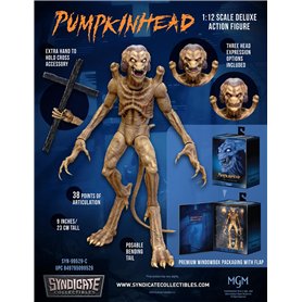 Pumpkinhead Figurine mobile à l'échelle 1:12 | à l'échelle avec 38 points d'articulation
