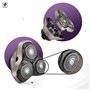 Skull Shaver -Skull Shaver Carver PRO 3 têtes lames rasoir pour Pitbull, Palm & Butterfly