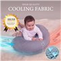 Pharmedoc Coussin d'allaitement et Support pour Bébé - Maternité, Coussin Allaitement (Housse de Refroidissement Gris foncé) - a
