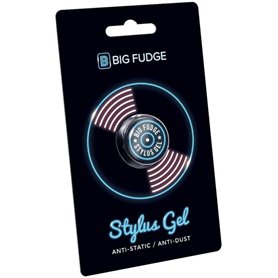 BIG FUDGE Gel Stylet Platine - Nettoyant Anti Statique pour Cellule de Lecture Vinyle - Nettoyage Rapide & Efficace de la Poussi