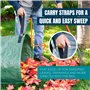 MEKKAPRO Sacs de Jardin - Lot de 2 - Sac à Feuilles Pelouse Déchets Verts Durable avec Poignées Renforcées Robuste - Poubelle po