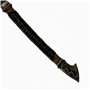 LOOYAR Hache de combat Viking Aegishjalmur Valknut en mousse – Accessoire d'Halloween inspiré de la mythologie nordique
