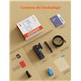 iZEEKER 2.5K Dashcam, Caméra Voiture 1440P WiFi, Mini Caméra Avant avec Application, Carte SD 32GB Offerte, Vision Nocturne, WDR
