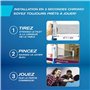 PRO SPIN Filet de Ping Pong Portable pour Jouer Partout - Filet Ping Pong Rétractable pour Toute Table avec Sac de Rangement Pra