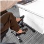 Vaunn Pédalier d’exercice médical pliable avec affichage électronique pour travail des jambes et des bras (pédalier médical enti