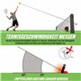 Cadeaux de tennis – Capteurs de vitesse pour radar de tennis, mains libres, noir