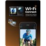 Surfola Caméra Sport SF630 4K 60FPS, sous-Marine 40M et Métal Nu Étanche 10M, Wi-FI, EIS Casque, Caméscope Double Écran avec Mic