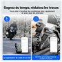 TOPDON TOPSCAN MOTO Outil de diagnostic OBD2 pour moto – Outil de diagnostic Bluetooth sans fil pour BMW, Ducati, Harley-Davidso