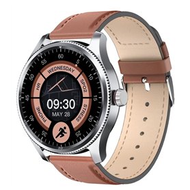 TOOBUR Montre Connectée Homme Femme Lunette Métal avec Podomètre