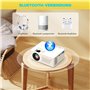 Full HD 1080P Retroprojecteur Portable pour Home