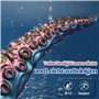 Tagnaff 33CM Gode Tentacule Sex Toýs Femme Homme, Gode XL in Silicone con Plug Ventouse, Dildo Lavement Anus Gode Realiste, God