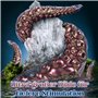 Tagnaff 33CM Gode Tentacule Sex Toýs Femme Homme, Gode XL in Silicone con Plug Ventouse, Dildo Lavement Anus Gode Realiste, God