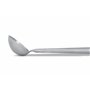 Craft Wok Petite louche en acier inoxydable avec poignée ergonomique en bois - Ustensile de cuisine asiatique professionnel pour