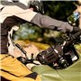 Odinsberg Sacoche Guidon Moto Sacoche Guidon Velo 3L Imperméable Sac Moto à Utiliser comme Panier Velo Avant Sacoche A Outils Sa
