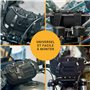 Odinsberg Sacoche Guidon Moto Sacoche Guidon Velo 3L Imperméable Sac Moto à Utiliser comme Panier Velo Avant Sacoche A Outils Sa