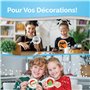 Papier autocollant en vinyle imprimable de qualité supérieure - 32 feuilles - A4 brillant - Imperméable - Papier autocollant en 