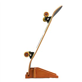 COR Surf Support de sol pour skateboard Support d'affichage de skateboard en bambou de qualité supérieure | Plus besoin de trébu