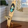 COR Surf Support de sol pour skateboard Support d'affichage de skateboard en bambou de qualité supérieure | Plus besoin de trébu
