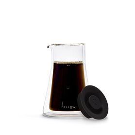 Fellow Stagg | Carafe à café à double paroi | Récipient pour préparation manuelle du café | Carafe en verre borosilicate soufflé