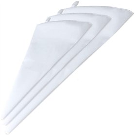 Voarge Lot de 3 poches à douille en silicone réutilisables de qualité professionnelle - 3 tailles