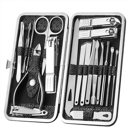 Queta Ensemble de Coupe-ongles en Acier inoxydable