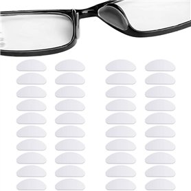 20 Paires Plaquettes de Nez en Silicone