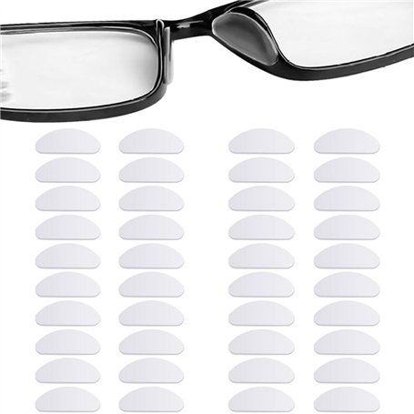 20 Paires Plaquettes de Nez en Silicone