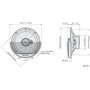 Pioneer TS-A1671F Haut-parleurs Voiture coaxiaux 3 Voies de 16,5cm, Puissance 320 Watts