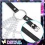 Flovel Punk Cuir Taille Chaîne Ceinture Noir Couches Corps Chaînes Harnais Discothèque Corps Chaîne pour Femmes et Filles