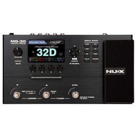 NUX MG30 Multi-Effets Polyvalent - Boîte À Rythmes Et Looper Noir