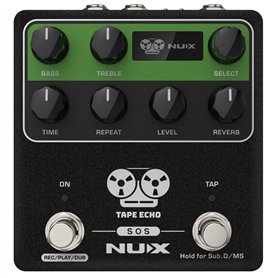 NUX NDD-7 Tape ECHO Pédale d'effets de retard stéréo