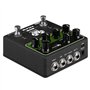 NUX NDD-7 Tape ECHO Pédale d'effets de retard stéréo, jusqu'à 1600 ms de temps de retard stéréo, 7 combinaisons de têtes Repro-T