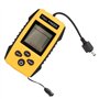 Écran LCD de poche Détecteur de poisson Kayak de pêche portable Sondeur Lecture de contour Détecteur de profondeur de poisson Tr