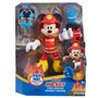 Mickey Mouse- Figurine 15,2 cm. -Pompier Mickey Adventure, 38121, Multicolore