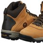 Timberland - - Chaussure à Lacets Blancs mi-Hauts pour Hommes, 43.5 EU, Wheat