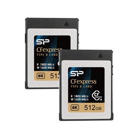 Silicon Power Lot de 2 cartes mémoire CFexpress Type B 512 Go