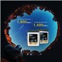 Silicon Power Lot de 2 cartes mémoire CFexpress Type B 512 Go, jusqu'à 1800 Mo/s en lecture, écriture minimale soutenue : 820 Mo