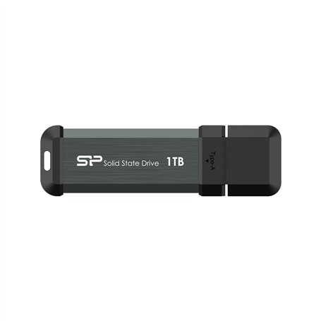 Silicon Power MS70 SSD Externe Portable USB 3.2 Gen 2 1 to avec Adaptateur de Type C