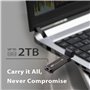Silicon Power MS70 SSD Externe Portable USB 3.2 Gen 2 1 to avec Adaptateur de Type C