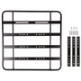M-WAVE Extension DE Porte-Bagages Plaque 40x40 CM Tout. Unisex-Adult, Black, 400 x 400 mm